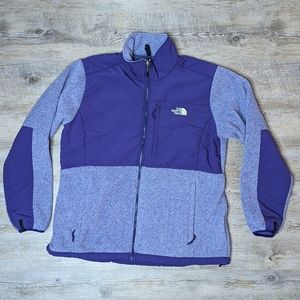 North Face Denali Fleece Jacket XXL 2XL Purple Soft Shell